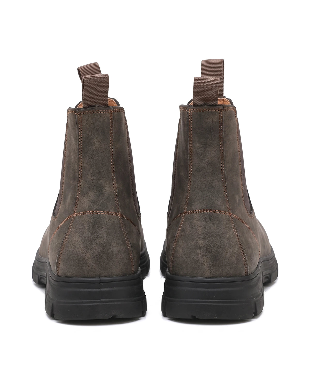 Men's Distressed Chelsea Boots - Jayce - Pair Back View