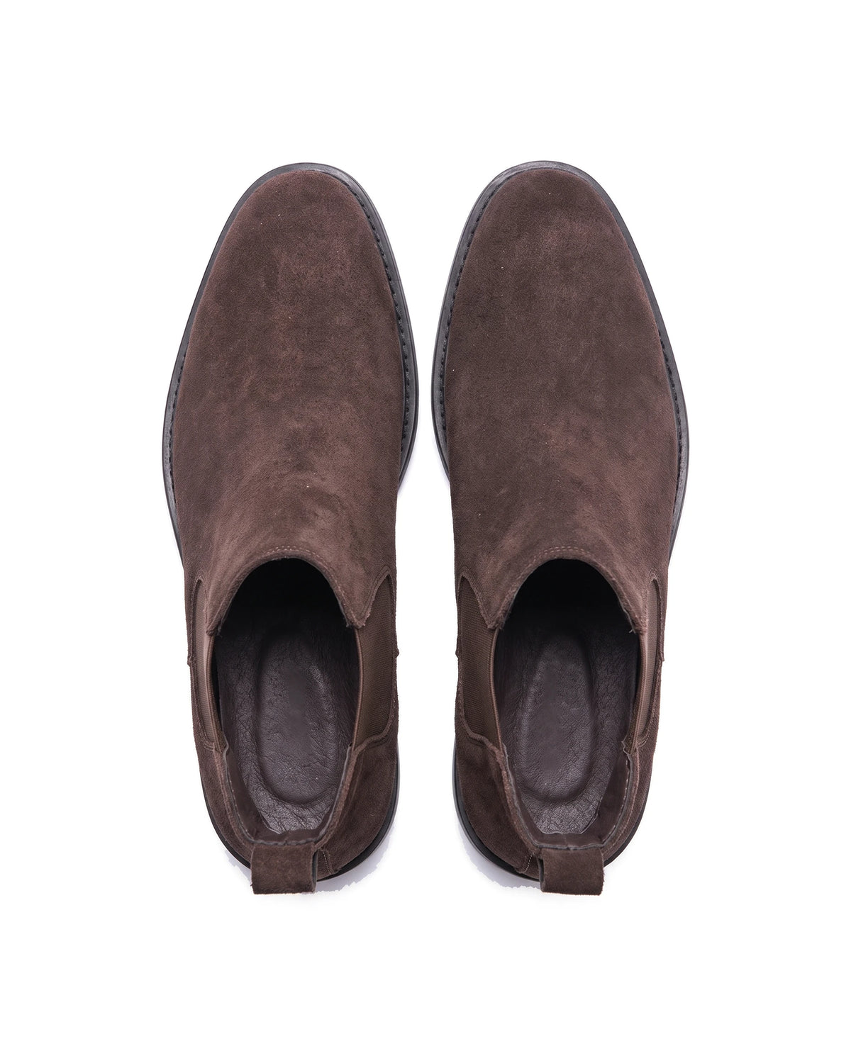 Men's Suede Chelsea Boots - Braden - Top View