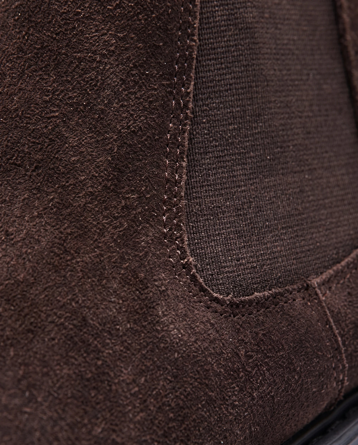 Men's Suede Chelsea Boots - Braden - Detail Suede Vamp
