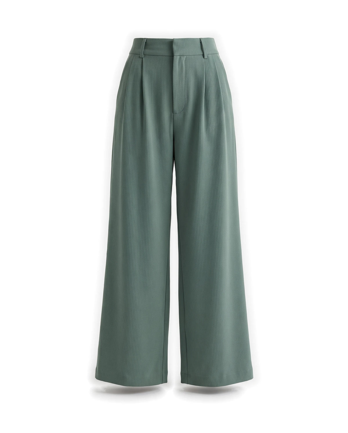 Women's Wide-Leg Pants - Serena - Green