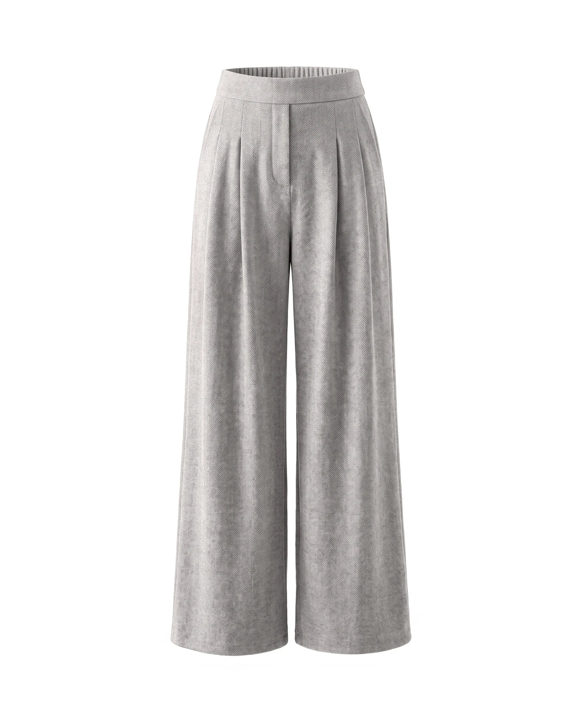 Women's Wide-Leg Culottes - Salomea - Dark Gray