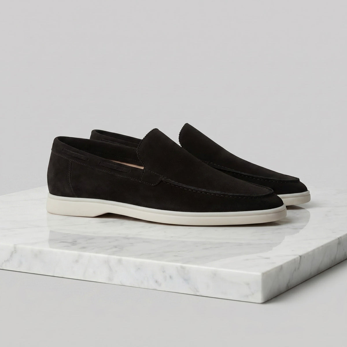 Men's Suede Slip-On Loafers - Douglas