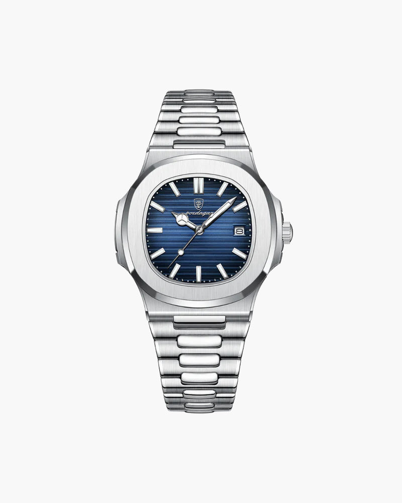 Unisex Stainless Steel Quartz Watch - Geneva