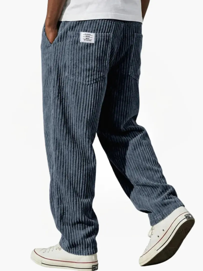 Men's Relaxed-Fit Corduroy Pants
