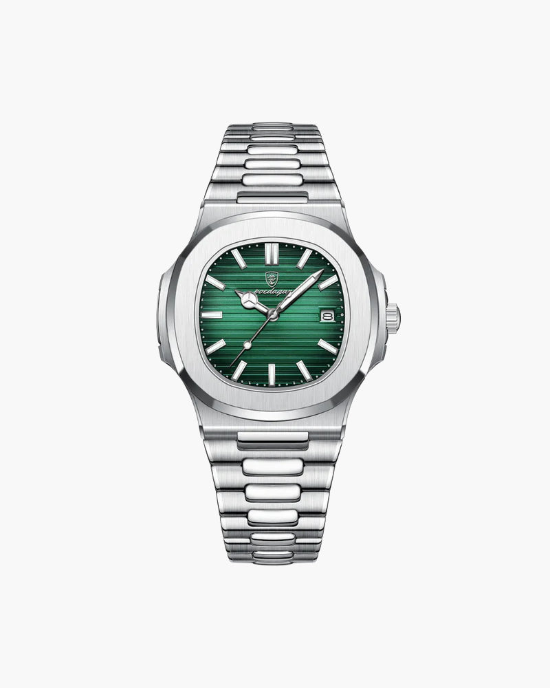 Unisex Stainless Steel Quartz Watch - Geneva