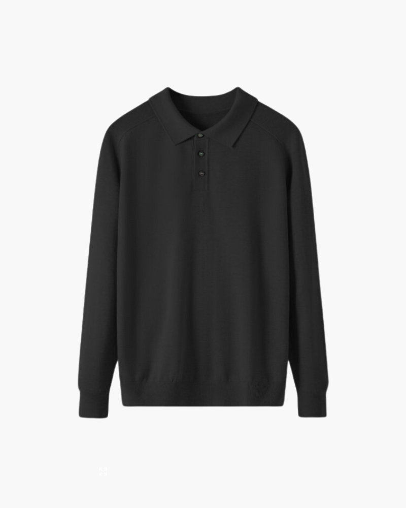 Men's Wool Polo Shirt