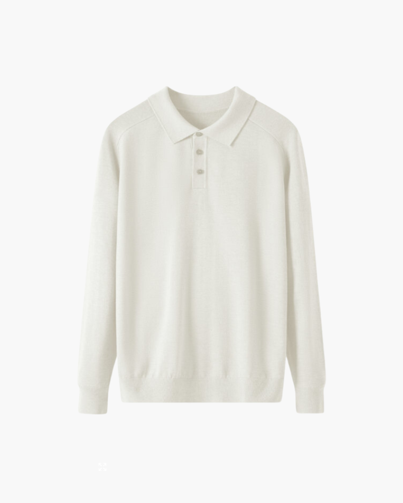 Men's Wool Polo Shirt