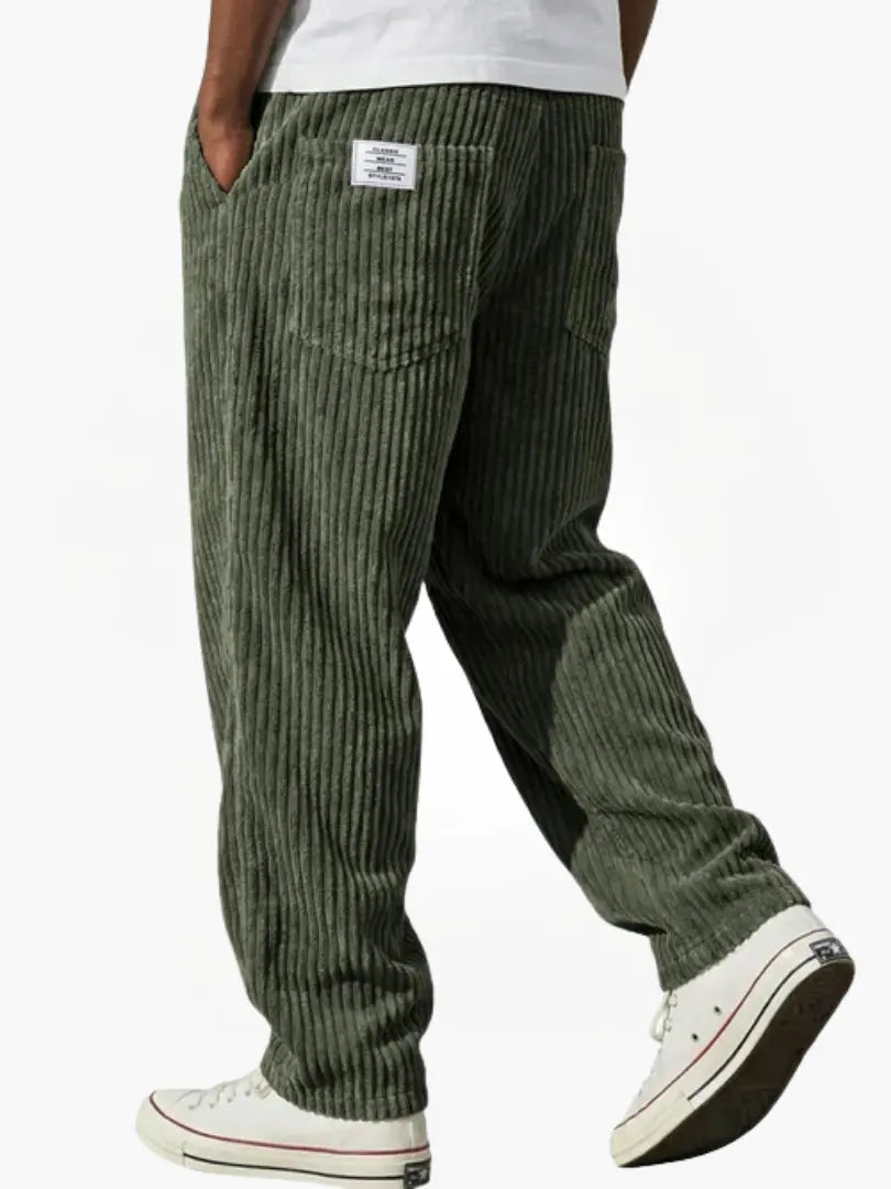 Men's Relaxed-Fit Corduroy Pants