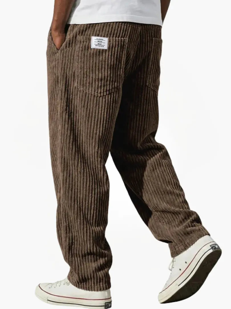 Men's Relaxed-Fit Corduroy Pants