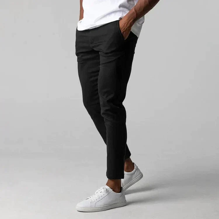 Men's Slim-Fit Tapered Chino Pants