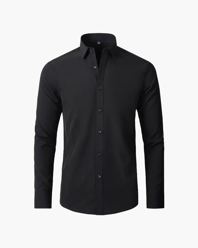 Men's Long-Sleeve Cotton Dress Shirt - Parkview