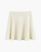 Women's Pleated Wool Skirt - Oxford