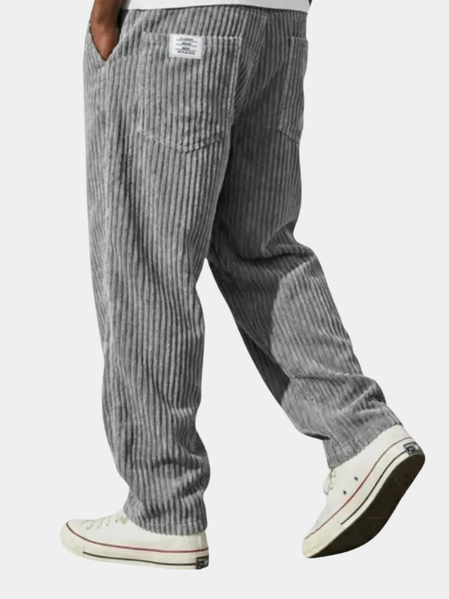 Men's Relaxed-Fit Corduroy Pants