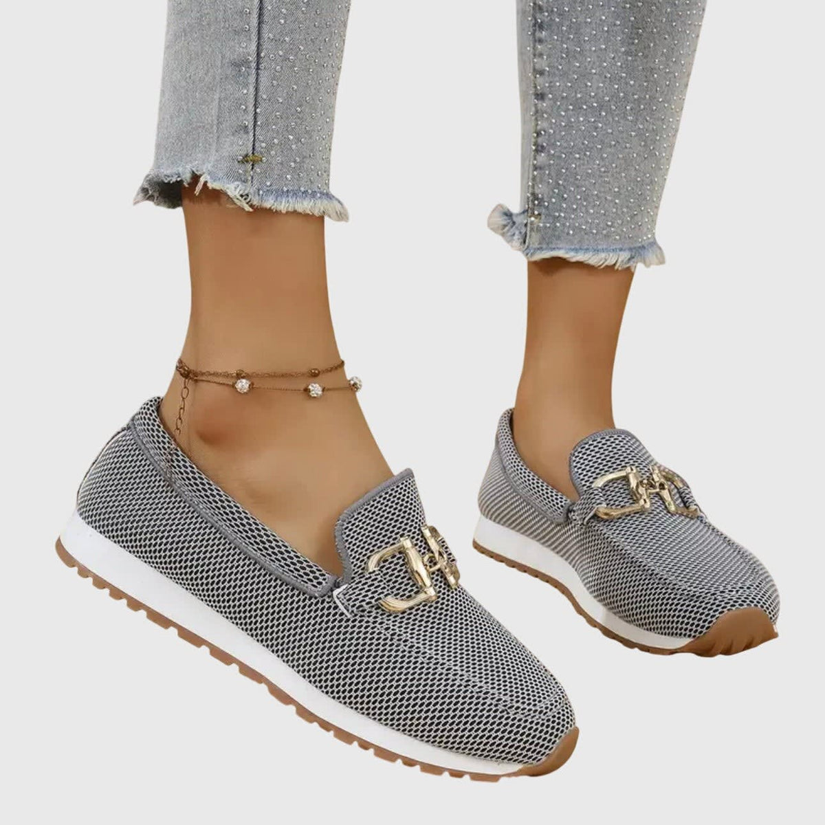 Women's Knit Platform Loafers - Teodora