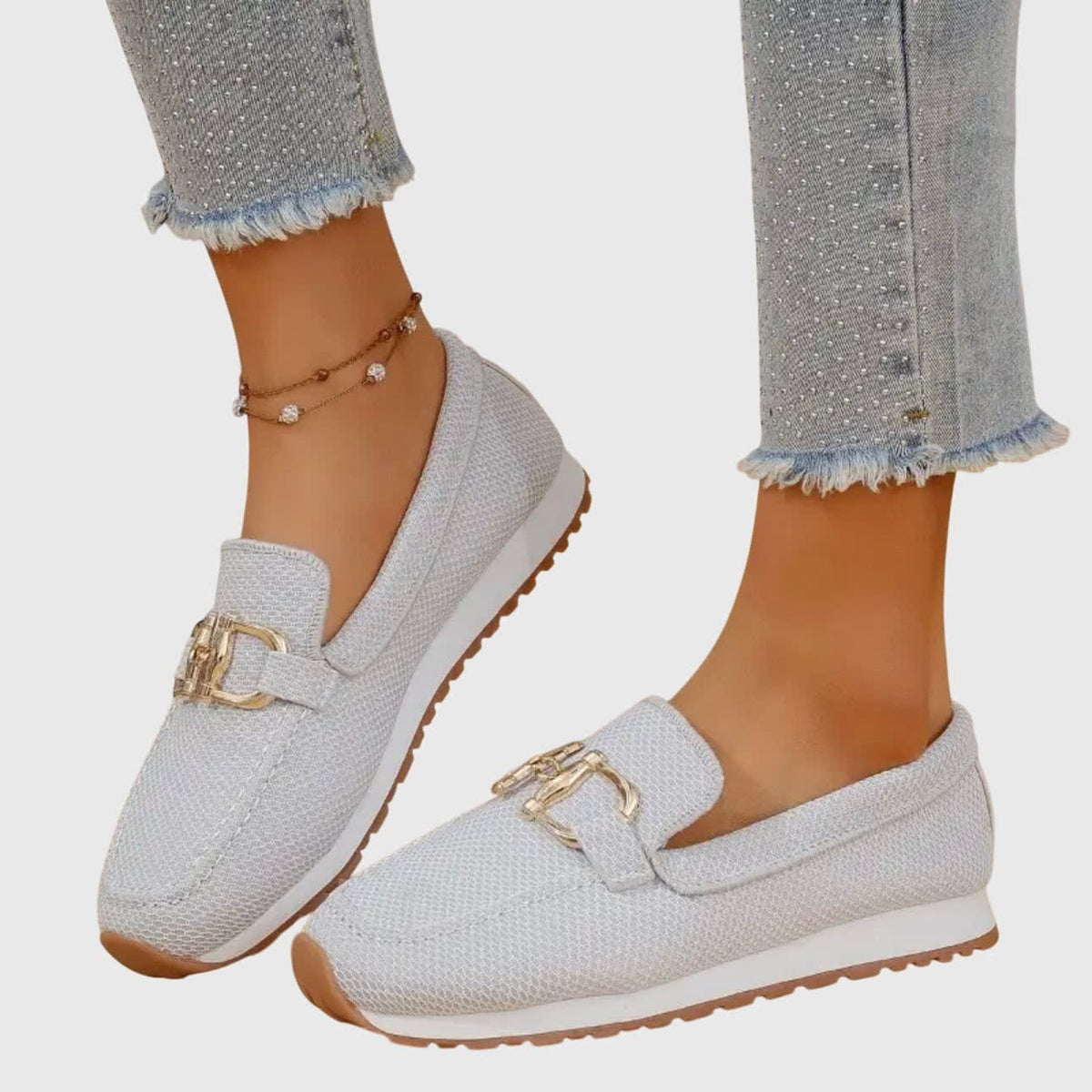 Women's Knit Platform Loafers - Teodora