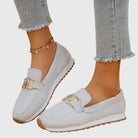 Women's Knit Platform Loafers - Teodora
