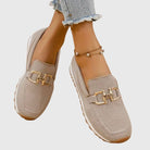 Women's Knit Platform Loafers - Teodora