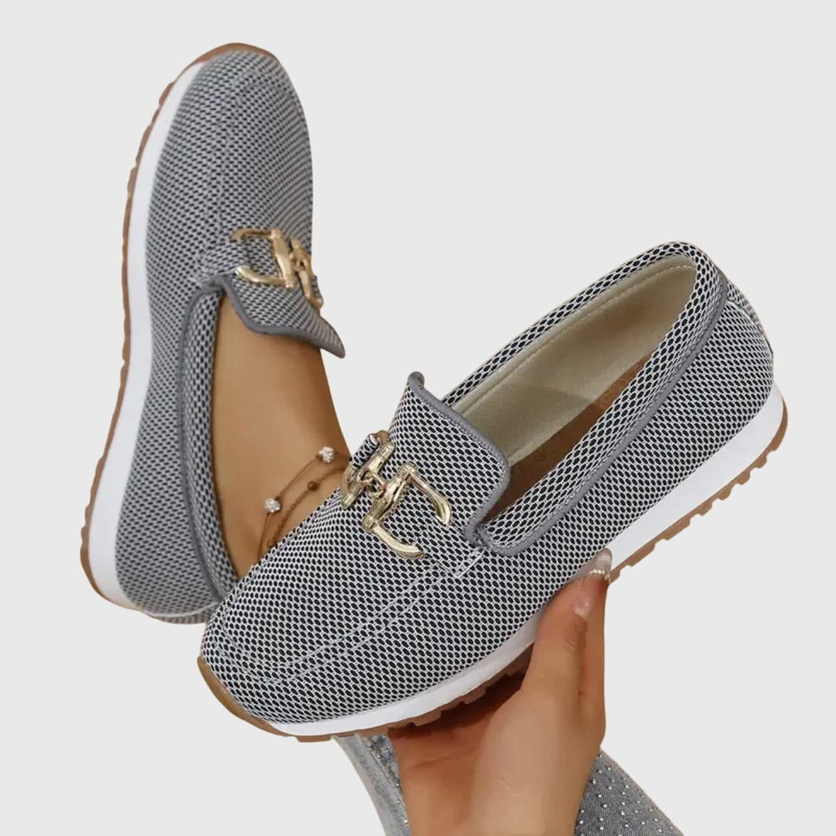 Women's Knit Platform Loafers - Teodora