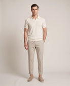 Men's Suede Slip-On Loafers - Douglas - Model Full Look