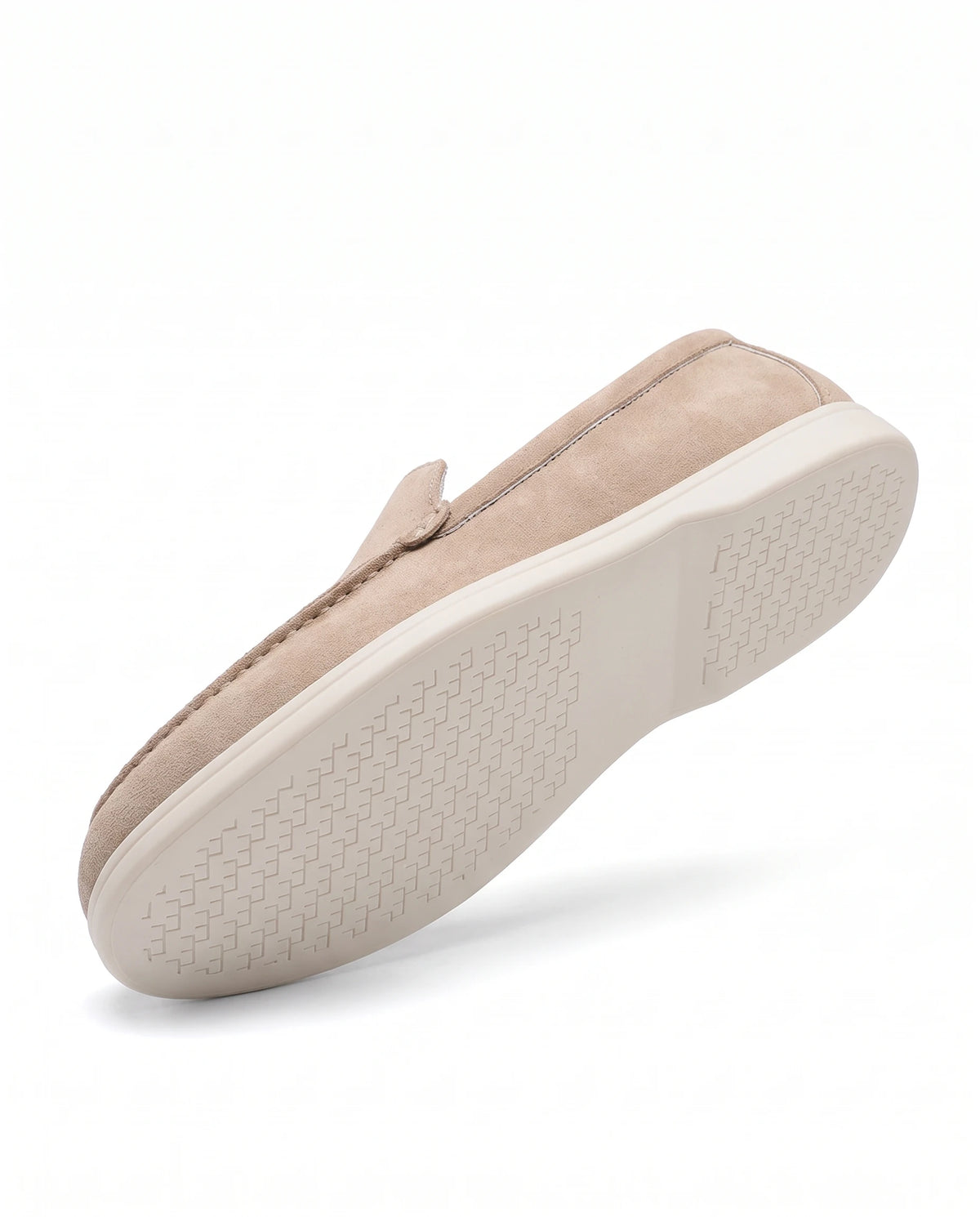 Men's Suede Slip-On Loafers - Douglas - Detail Outsole