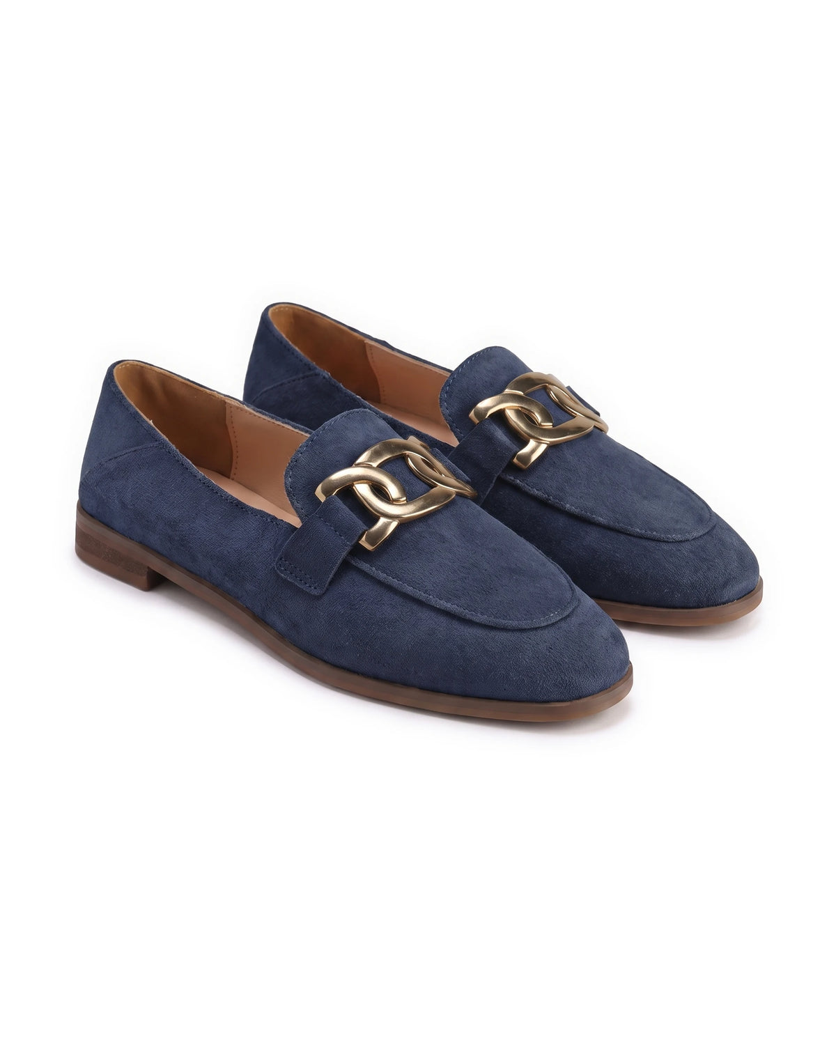 Women's Suede Loafers - Duchess - Blue