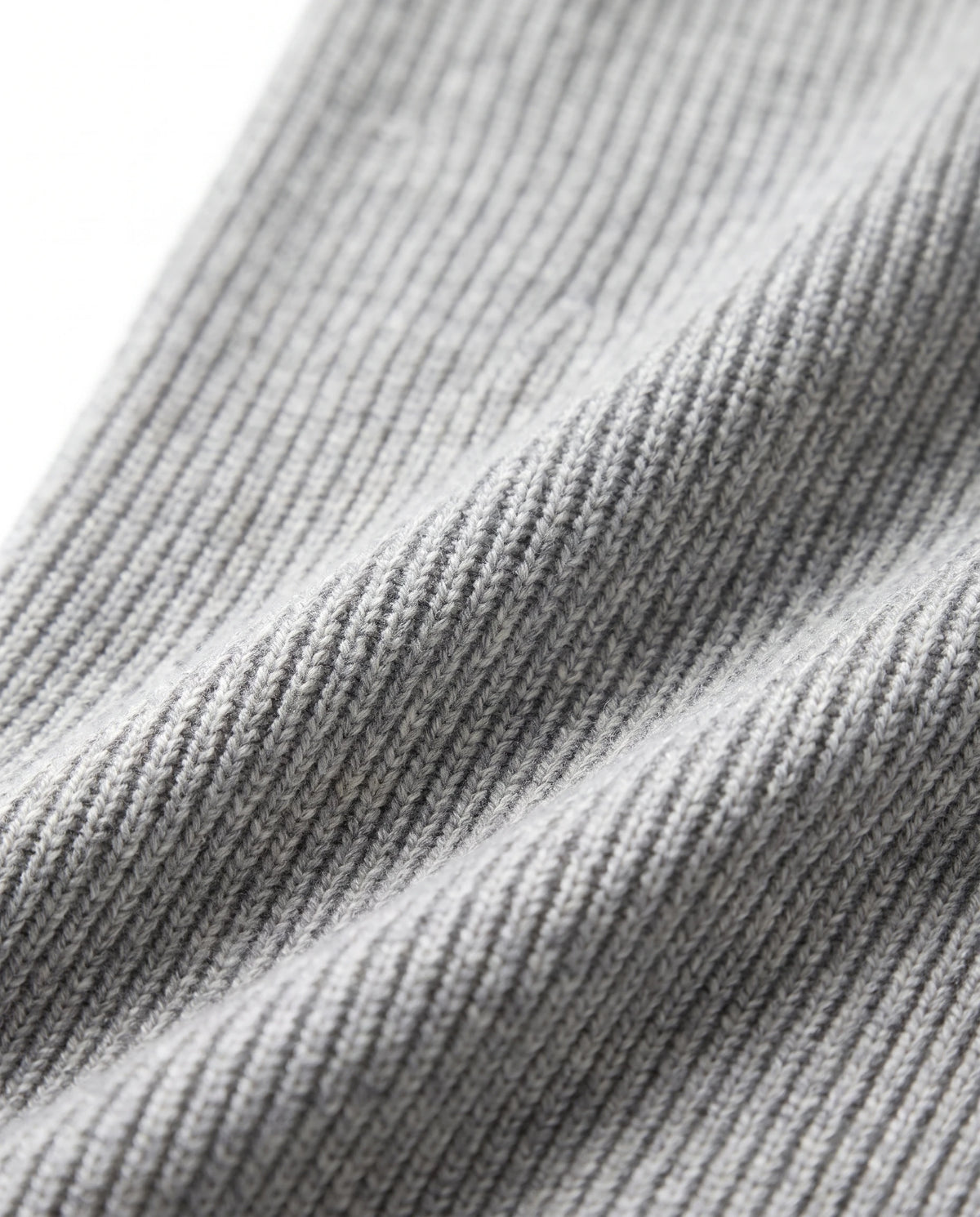 Men's Merino Wool Quarter-Zip Sweater - Horace - Detail Rib Knit