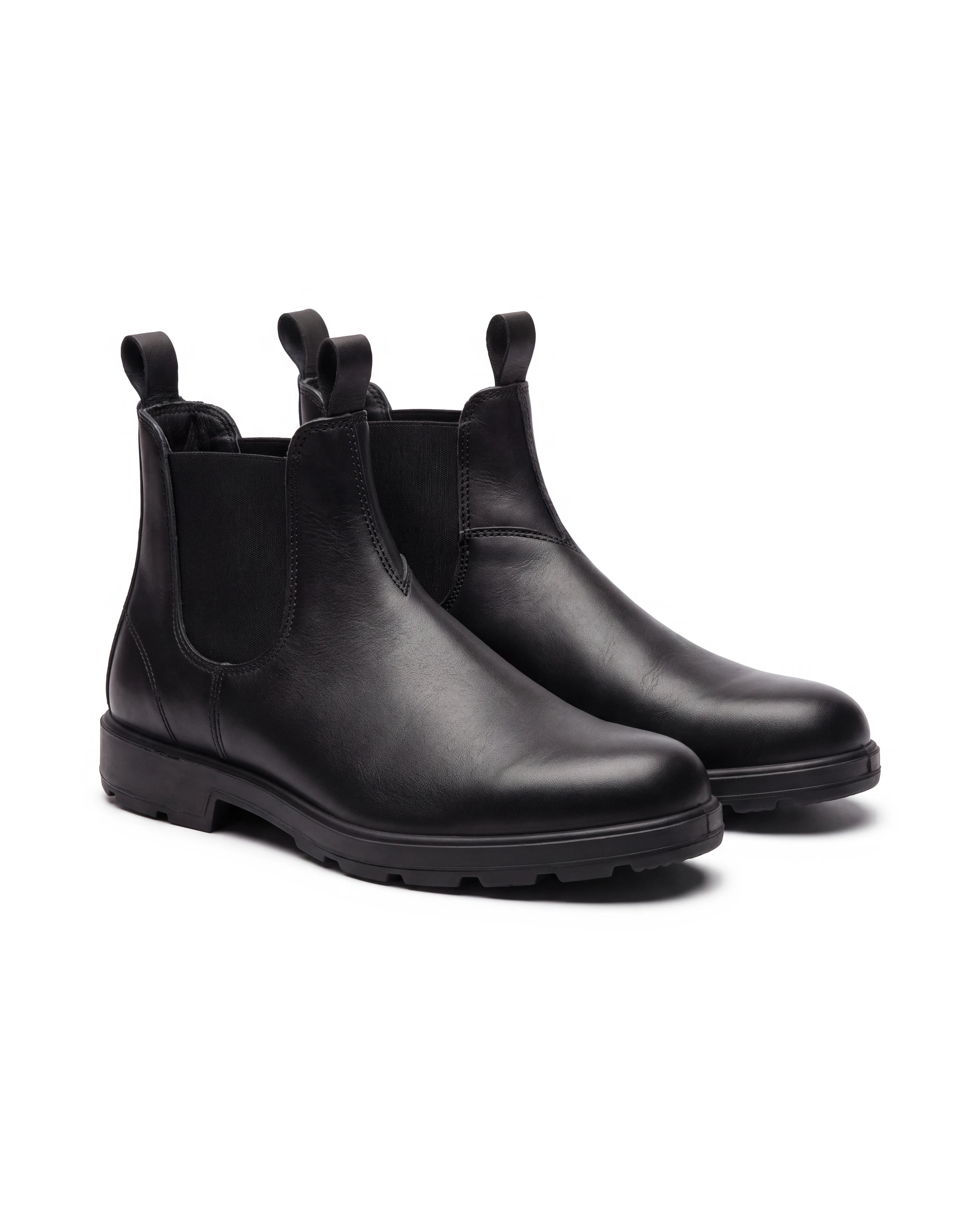 Men's Leather Chelsea Boots - Jayce - Black