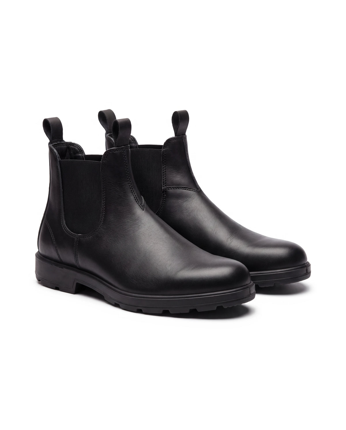 Men's Leather Chelsea Boots - Jayce - Black