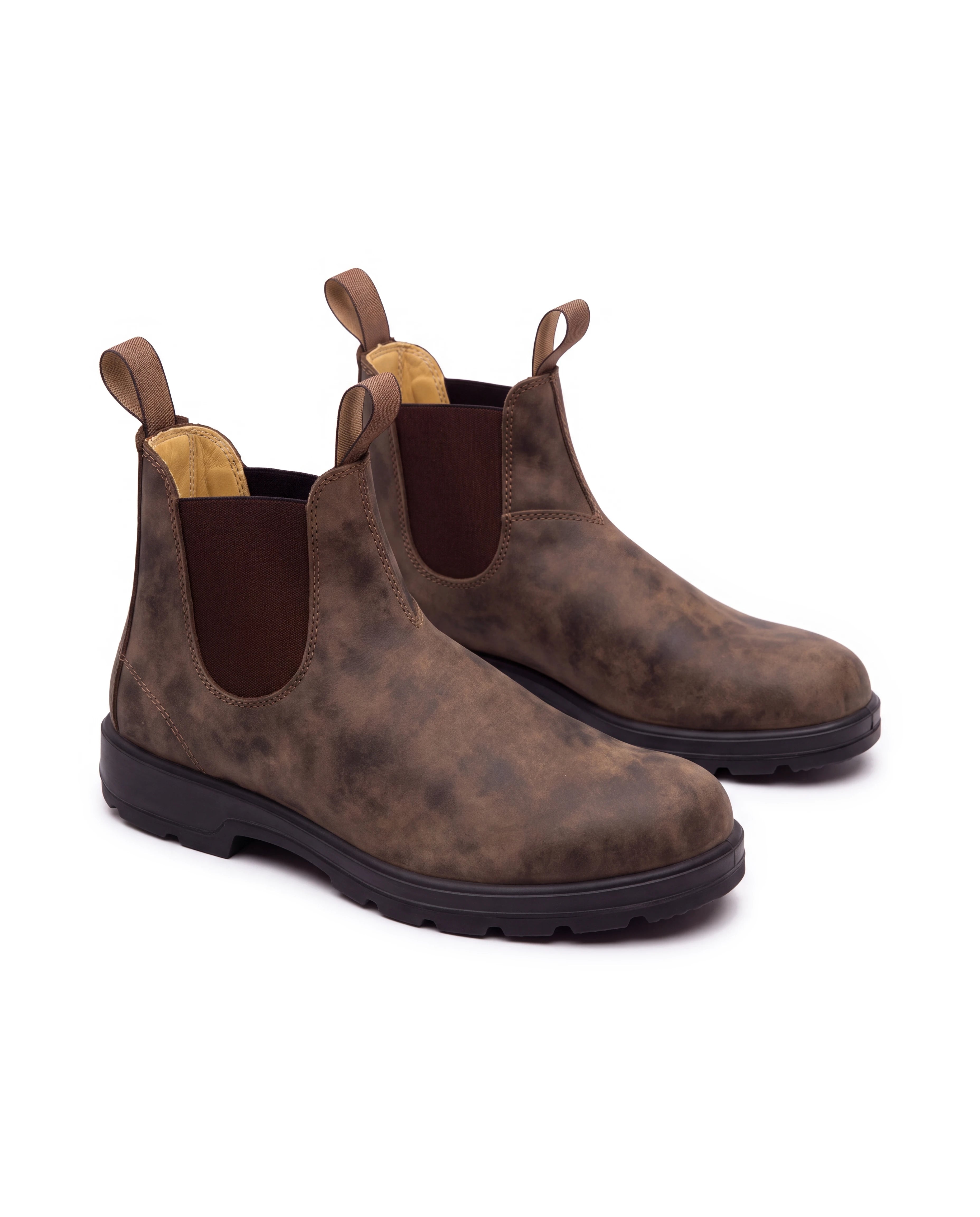 Men's Leather Chelsea Boots - Jayce - Brown