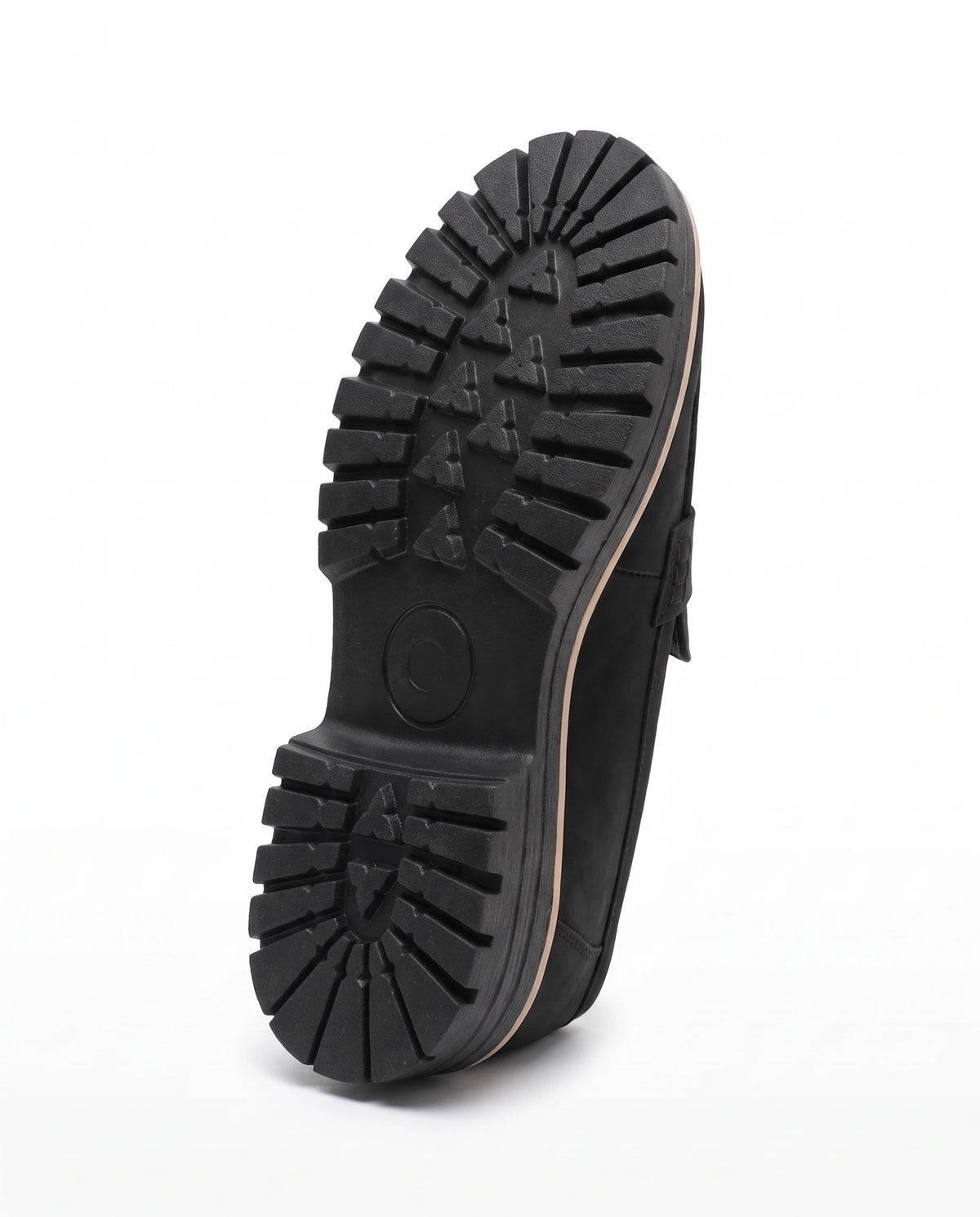 Women's Lug-Sole Penny Loafers - Jutta - Detail Outsole