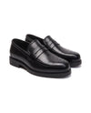 Men's Brogue Penny Loafers - Herbert - Black