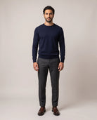 Men's Brogue Penny Loafers - Herbert - Model Full Look