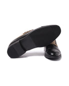 Men's Cap-Toe Button Panel Dress Shoes - Roderick - Detail Outsole