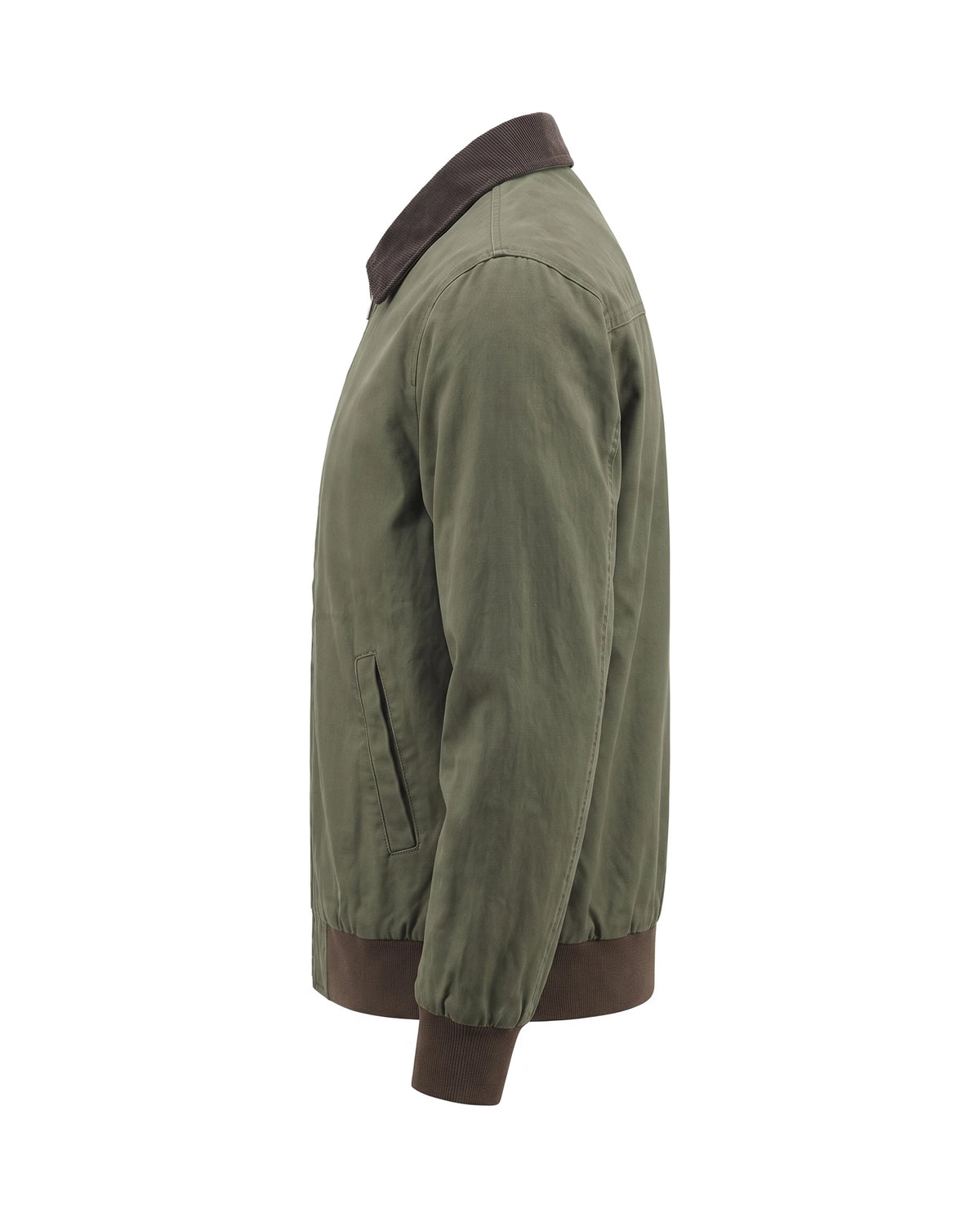 Men's Cotton Canvas Jacket - Craig - Side View