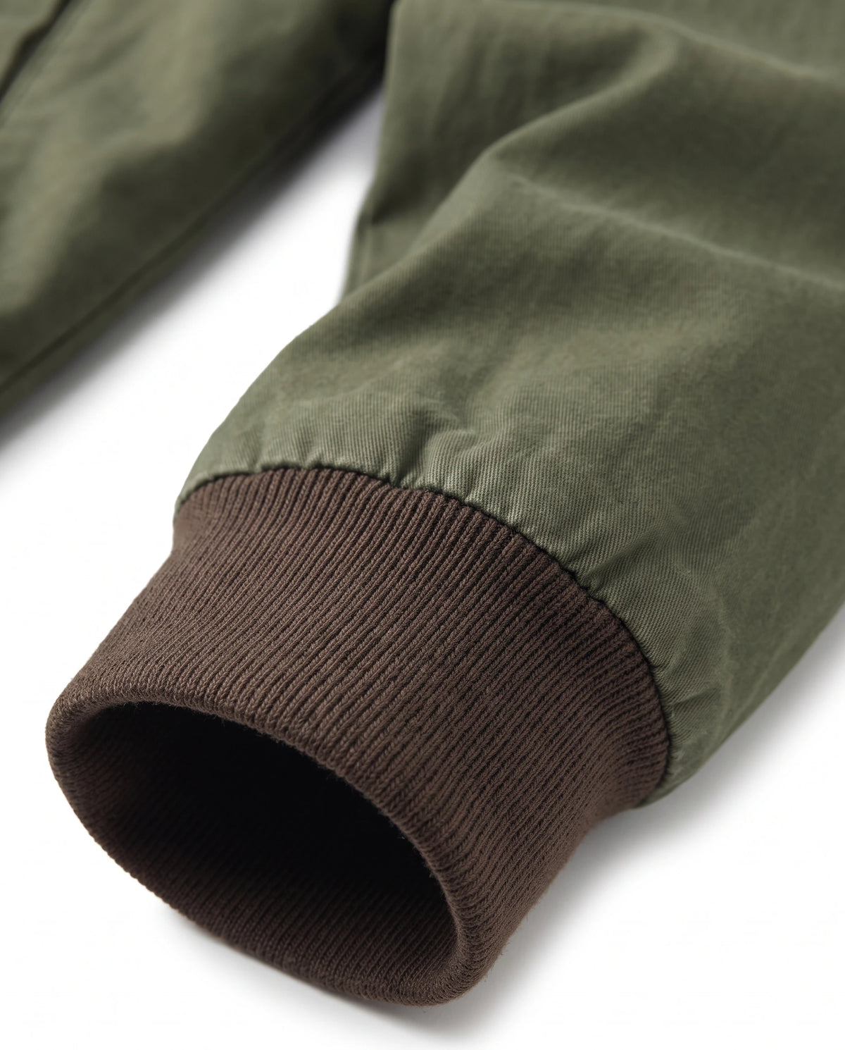 Men's Cotton Canvas Jacket - Craig - Ribbed Cuff Detail