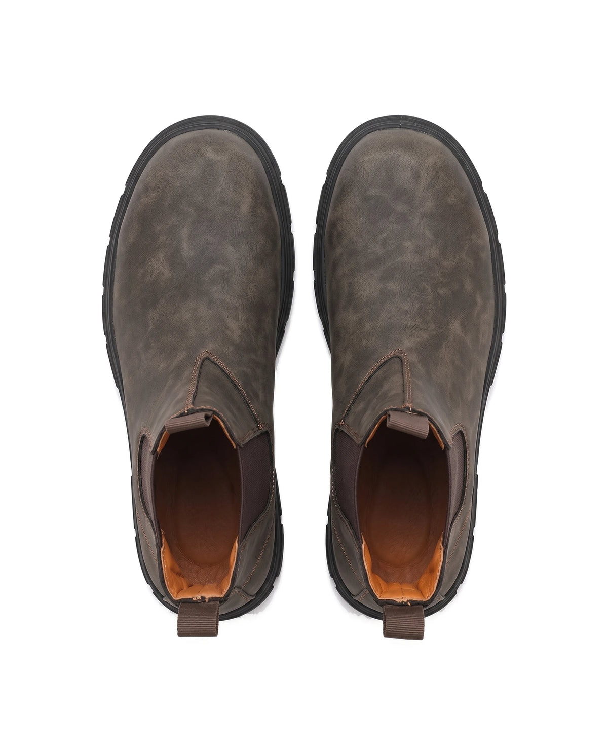 Men's Distressed Chelsea Boots - Jayce - Top View