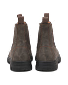 Men's Distressed Chelsea Boots - Jayce - Pair Back View