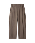 Men's Relaxed Straight-Leg Trousers - Hartley - Brown