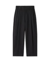 Men's Relaxed Straight-Leg Trousers - Hartley - Black