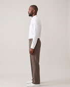 Men's Relaxed Straight-Leg Trousers - Hartley - Model Side