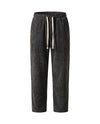 Men's Relaxed Wide-Wale Corduroy Pants - Weston - Black