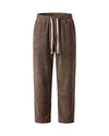 Men's Relaxed Wide-Wale Corduroy Pants - Weston - Dark Brown