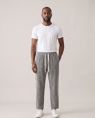 Men's Relaxed Wide-Wale Corduroy Pants - Weston - Model Front