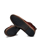 Men's Side-Zip Buckle Ankle Boots - Bradford - Detail Outsole