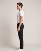 Men's Slim Tapered Cotton Chinos - Ellis - Model Side