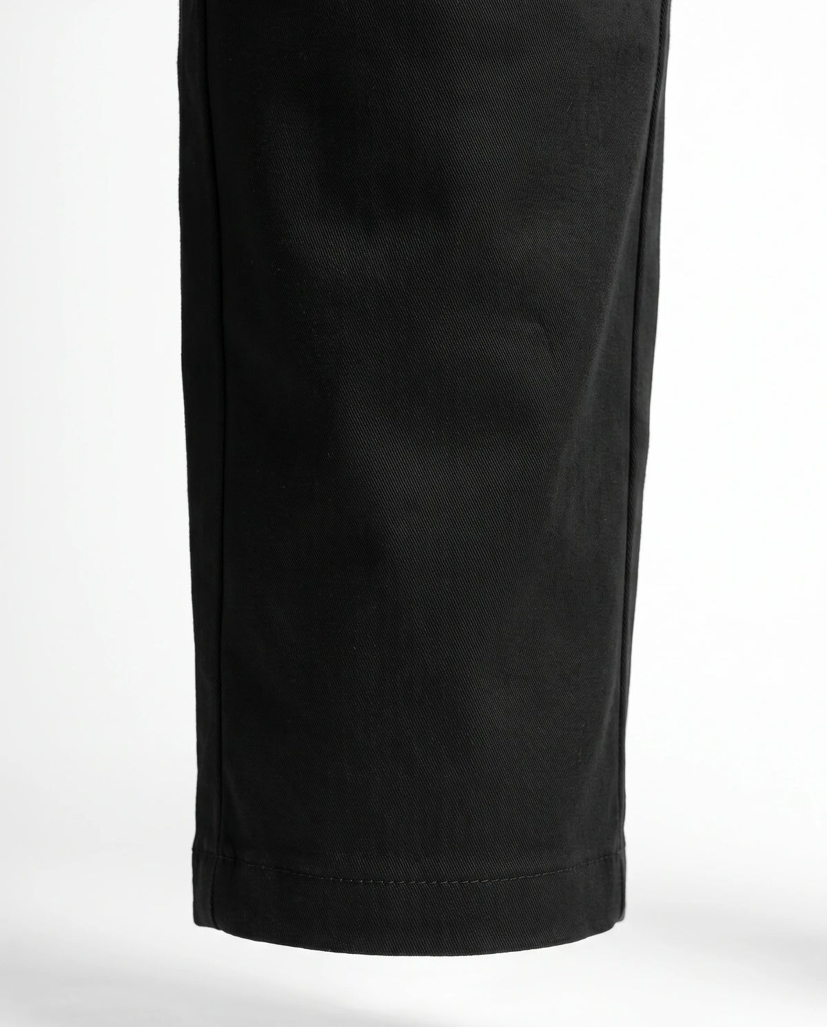 Men's Slim Tapered Cotton Chinos - Ellis - Tapered Ankle Hem Detail