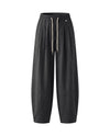 Men's Wide-Leg Pleated Lyocell Trousers - Marlow - Black