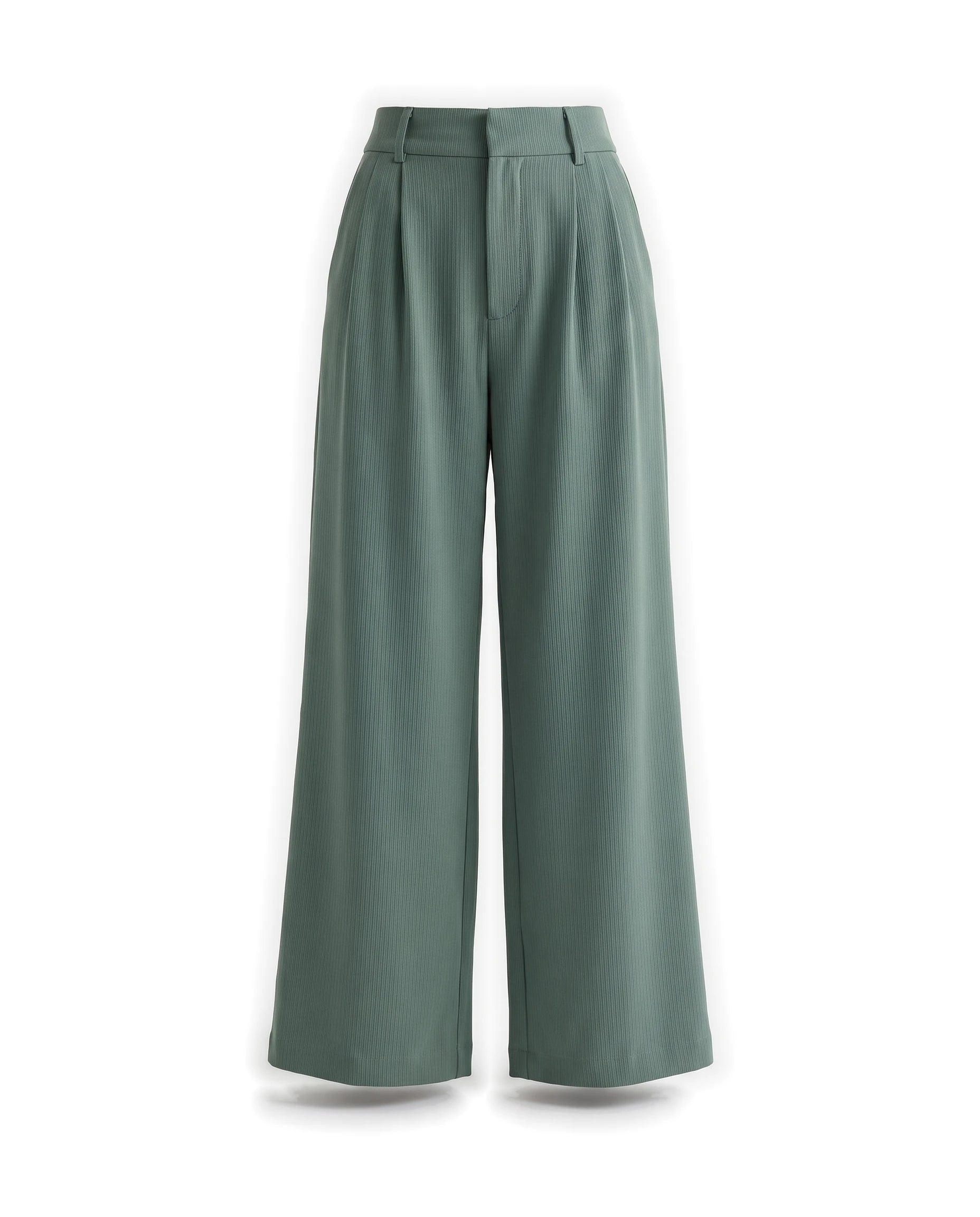 Women's Wide-Leg Pants - Serena - Green