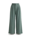 Women's Wide-Leg Pants - Serena - Green