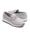 Women's Knit Platform Loafers - Teodora - White